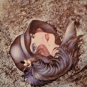 1930s Lady Iron-on Transfer